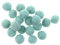 Zasy 15mm Wollfilzkugeln DIY Garland Beads Handmade Modeschmuck Zubehör 20St (Minze)