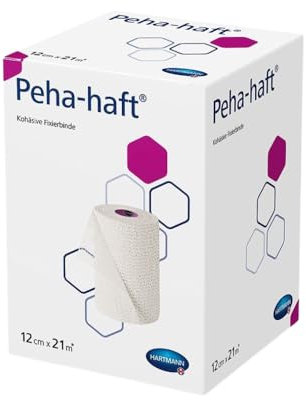 Peha-haft 12cmx21m 1St. koh. elast. Fixierbinde acrylatfr.