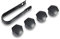 Volvo Felgenschlosskappen Set inkl. Pinzette Grau 31664348