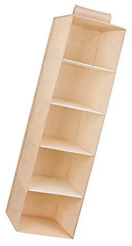 ＣＨＡＭＥＥＮ Hängeregal Stabiler Hängeorganizer Kleiderschrank Organizer Hängeaufbewahrung Schrank Organizer 5 Gitter