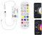 5-24V Tuya RGBCCT WiFi LED Smart Controller mit 24-Tasten-Fernbedienung, Music Sync WLAN Smart Life APP für RGBCCT LED-Streifen, kompatibel mit Alexa Google Home (RGBCCT 6PIN)
