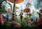 Shenywell Wanddeko Poster Tim Burton Poster Alice im Wunderland Alice im Wunderland Wandkunst 50x70cm Kein Rahmen