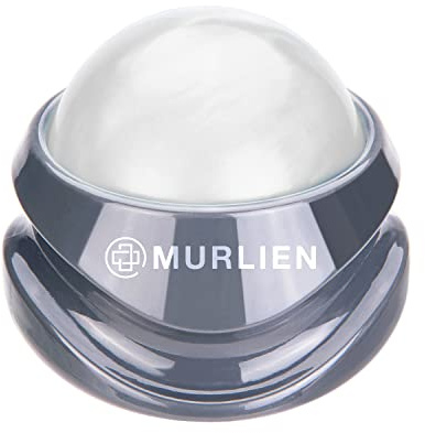 MURLIEN Massage Roller Ball, Tight and Sore Muscles Relief, Manual Massager, Alleviating Shoulder, Arms, Back, Legs, Calves or Muscle Tension - White | Alleviating Shoulder, Arms, Back, Legs, Calves or Muscle Tension - White