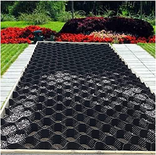 KASOI Kies-Stabilisierungs-Geocells-Gitter Für Vorgarten-Landschaftsbau, Kiesgitter Mit Abfluss-Löchern, Für Parkplatz/Steigung/Einfahrt/Patio/Bürgersteig-Gras-Matte