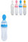 ZPSHYD Biberón de silicona para bebé, cuchara de alimentación para alimentos para bebés de 90 ml, diseño fácil de limpiar, a prueba de fugas, adecuado para la alimentación del bebé (azul)