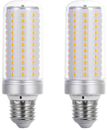 E27 LED Warmweiss Lampe,LED Glühbirne E27 20W Entspricht zu 200W Halogen,3000K Warmweiß,2000 Lumen Leuchtmittel,360° Abstrahwinkel,Nicht Dimmbar,2 Stück