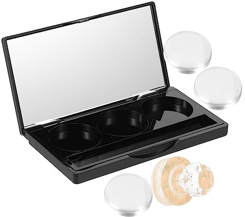 MERRYHAPY Palette Di Ombretti Vuota Contenitore Per Ombretti Set Di Palette Di Trucco Design A Specchio