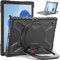 Funda para tableta Compatible con Microsoft Surface Pro 7/Pro 6/Pro 5/Pro 4/Pro 7+ Estuche con soporte giratorio Compatible con teclado Type Cover con soporte, estuche protector resistente a prueba de