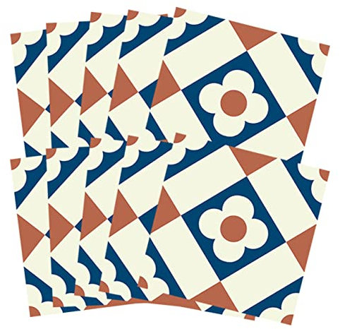 DIYEAH 10 Feuilles Carreaux de céramique givrés mur mosaïque Péler et les carreaux etiquette autocollante carreaux de sol collants coller sur le carrelage de la salle de bain PVC