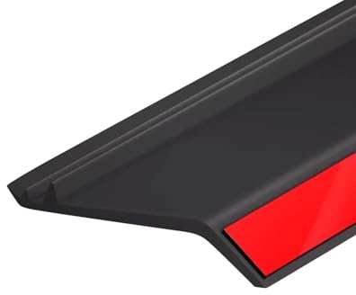 Fensterdichtung Wasserdicht und Regenfest, ACESOME Fenster Dichtungsband Selbstklebend, Außerhalb des Fensters Wasserstopfen aus Gummi für Keep Staub Regen, was (3m x 5.5cm)