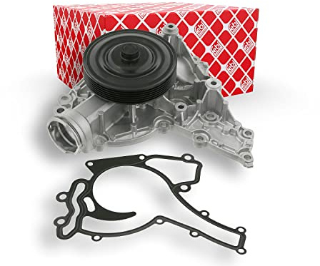 febi bilstein 26400 Wasserpumpe mit Dichtung, 1 Stück | Kompatibel mit: MERCEDES-BENZ CLK, CLK Cabriolet, CLS, E-CLASS, E-CLASS, E-CLASS Cabriolet, E-CLASS Coupe, E-CLASS T-Model