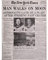 Wee Blue Coo Vintage Space Newspaper Moon Aldrin Armstrong Art Print Poster Wall Decor Kunstdruck Poster Wand-Dekor-12X16 Zoll