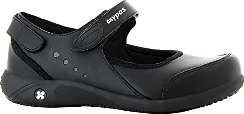 Oxypas Herren Nelie Sicherheitsschuhe, Schwarz Blk, 36 EU