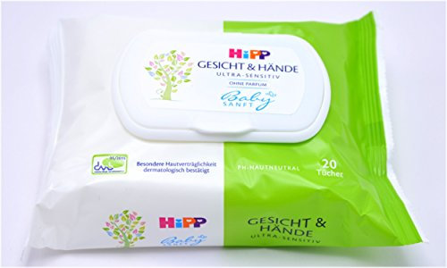 HiPP Babysanft Gesicht & Hände Tücher (5x20 Tücher)