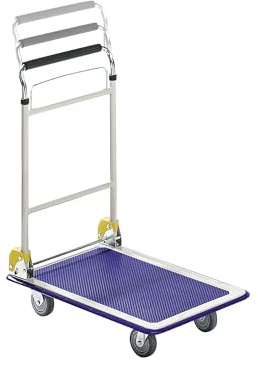 kaiserkraft | Plattformwagen MAX | Teleskop-Schiebebügel | klappbar | Tragfähigkeit 200 KG