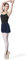 Bloch Damen Vera Georgette Ballett-Wickelrock