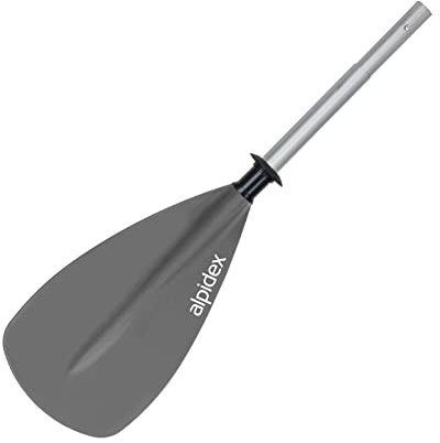 ALPIDEX Parti Ricambio Tavola SUP - Zaino Pinna Laccio Sicurezza Pagaia Pompa Kit Riparazione, Modello:Pagaia Componente D - White/Grey