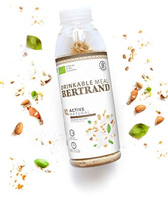 BERTRAND BIO Bottles - active natural - Trinkbare Mahlzeit - 12 x 125g