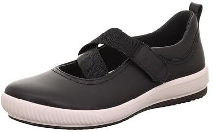 Legero Damen Tanaro Ballerina, Schwarz 0100, 38 EU