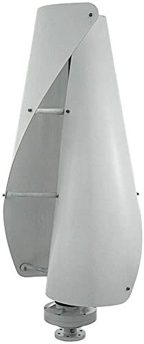 CJGKDJS Generatore Eolico Verticale a levitazione Magnetica con Albero a Spirale 9000W Generatore a turbina a Vento a 2 Pale Maglev con regolatore di Carica Adatto per Barche, Gazebo, CABI