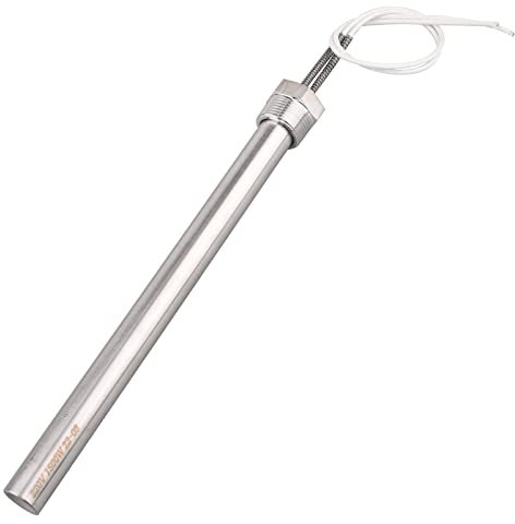 AIICIOO AC 220V 1500W Heizpatrone Heizelement Eintauchen Heizung 3/4 Zoll Flansch Edelstahl Elektrische Heizung