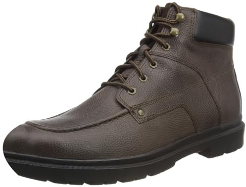Geox Herren U ANDALO Ankle Boot, Coffee, 42 EU