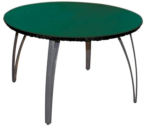 Bosmere Protector Circular Table Top Cover with Elasticated Edge, 100% Waterproof, UV Protected, Heavy Duty Fabric, D90-120cm, AP347A, Green