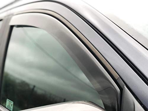 AC WOW 4x Regenwindabweiser für Audi A6/S6/RS6 Limousine 4-Türer 2004 2005 2006 2007 2008 2009 2010 2011