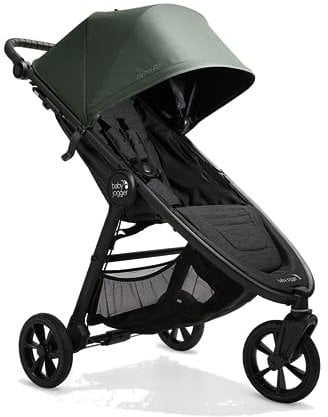 Baby Jogger City Mini GT2 All-Terrain Pushchair | Lightweight, Foldable Stroller | Briar Green