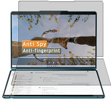 Vaxson Privacy Screen Protector, compatible with Lenovo Yoga Book 9i 13.3 laptop, Anti Spy Guard Film Protectors Sticker [NOT Tempered Glass]