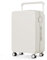 TUPLUS Koffer Trolley ABS Rollkoffer mit 4 Rollen Reisekoffer Handgepäck Hartschalenkoffer mit TSA Schloss, Impression Serie,67.5 x 45.5 x 25 cm/ 61L,Weiß