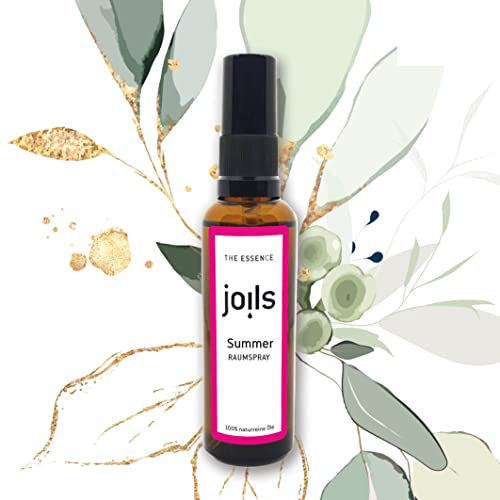 JOILS® Raumspray SUMMER | 100% naturreines ätherisches Öl, 50ml, Raumduft für Zuhause, Büro & Unterwegs