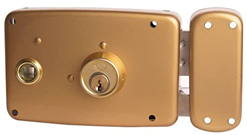 Ucem - Serrure applique horizontale a fouillot 9mm tirant Droit UCEM 4125SF