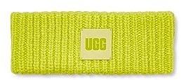 UGG Grob geripptes Stirnband, Tennisgrün, Einheitsgröße