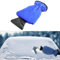 Eiskratzer mit Handschuh,Autoscheiben Eiskratzer, Eiskratzer Auto mit Besen,Schneeschaufel Auto Eisschaber,Kratzer Eiskratzer Handschuh,Schneeräumwerkzeuge für Auto Windschutzscheiben und Fenster