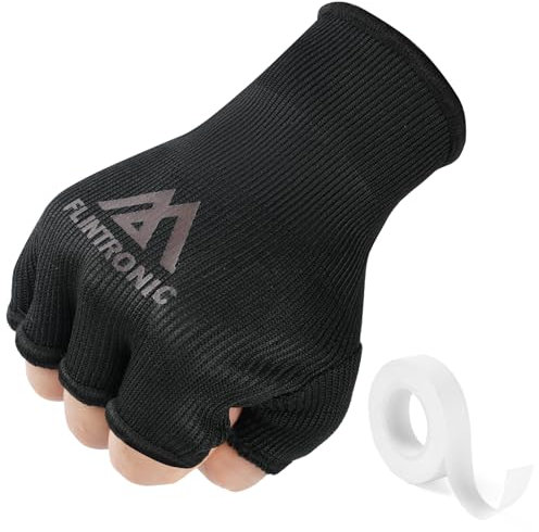 flintronic Gants de Boxe Élastiques, Mitaine MMA Muay Thai, Gants de Frappe, Gants de Boxe pour Arts Martiaux Muay Thai Homme Femme