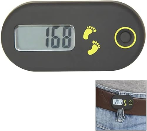 XLKJ Pedometer Bracelet, Meilleur Podometre, Podomètre Numérique 3D pour la Marche, Suivez Les Pas, Les Miles, pour Hommes, Femmes et Enfants