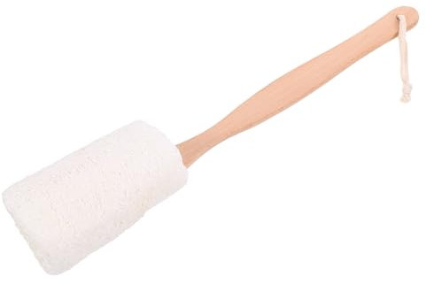 FRCOLOR 3piezas Esponja Natural De Luffa Para Cepillo Exfoliante Mango Para Limpieza y Cuidado