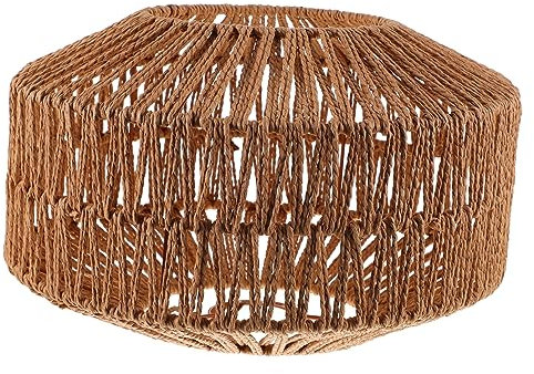 SEWOART Industrial Retro Lampenschirm Aus Pappe Für Deckenleuchten Und Kronleuchter Kreativer Lampenschirm Als Lichtzubehör Für Wohnzimmer Und Schlafzimmer