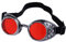 PLCPDM Vintaeg viktorianische Brille, Cyber-, Gothic-, Cosplay-, Sonnenbrille, Halloween, für Damen und Herren, Geschenke