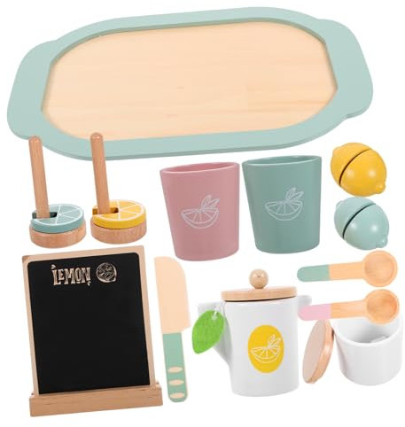 ibasenice 1ensemble De Thé pour Jouets De Simulation De Thé Accessoires De De Rôle pour Après- Jouet Éducatif pour Développer Imagination Tout-Petits