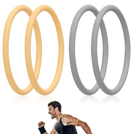 4uds Correas de Soporte para Tendón Rotuliano, de Silicona Correa para la Rodilla Rotuliana Flexibles Banda para la Rodilla Rotuliana para Baloncesto Correr Fútbol Senderismo y Saltos