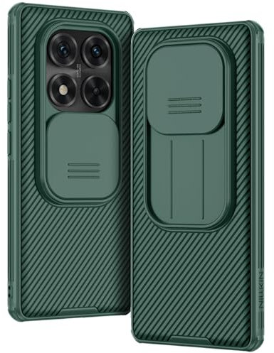 AROYI Handyhülle Kompatibel mit Xiaomi Redmi Note 14 Pro Plus 5G (Nicht für 4G) Hülle, Kameraschutz mit Slide Camera Handyhülle für Redmi Note 14 Pro+ 5G Hülle (6,67 Zoll) - Grün