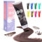 75ml Ungiftige Farben DIY Baby Handabdruck für Neugeborene Geschenk Stempel Kinder, Art Fingermalfarben für Hause Schule (75ml Braun)