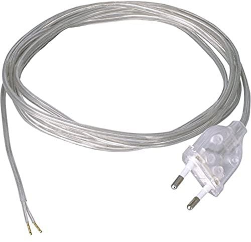 Kopp 140610099 - Cavo spina europea (2m), trasparente