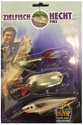 Behr Wobbler Zielfisch Set Hecht, 61421