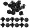 sourcing map Befestigung Clips Auto Kunststoff Schmutzfänger Niet 25 Stücke 8mm