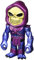 Masters of the Universe Funko Hikari 6 Vinyl Figure: Metallic Skeletor