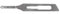 Lame Sgorbie Sterili Inox - misura 2 mm - Scatola 12 pz.