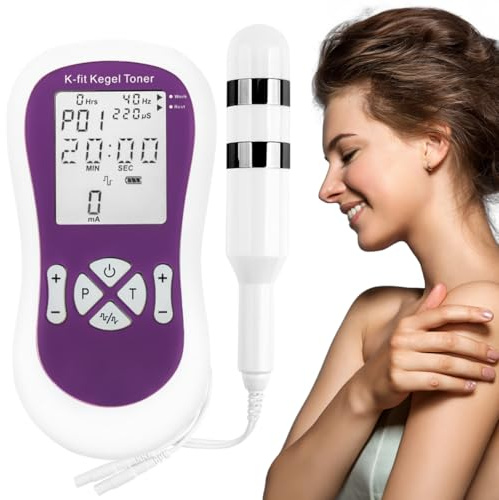 K-fit Kegel Toner for Women - Electric Pelvic Muscle Exerciser for Automatic Kegels, Incontinence Stimulator